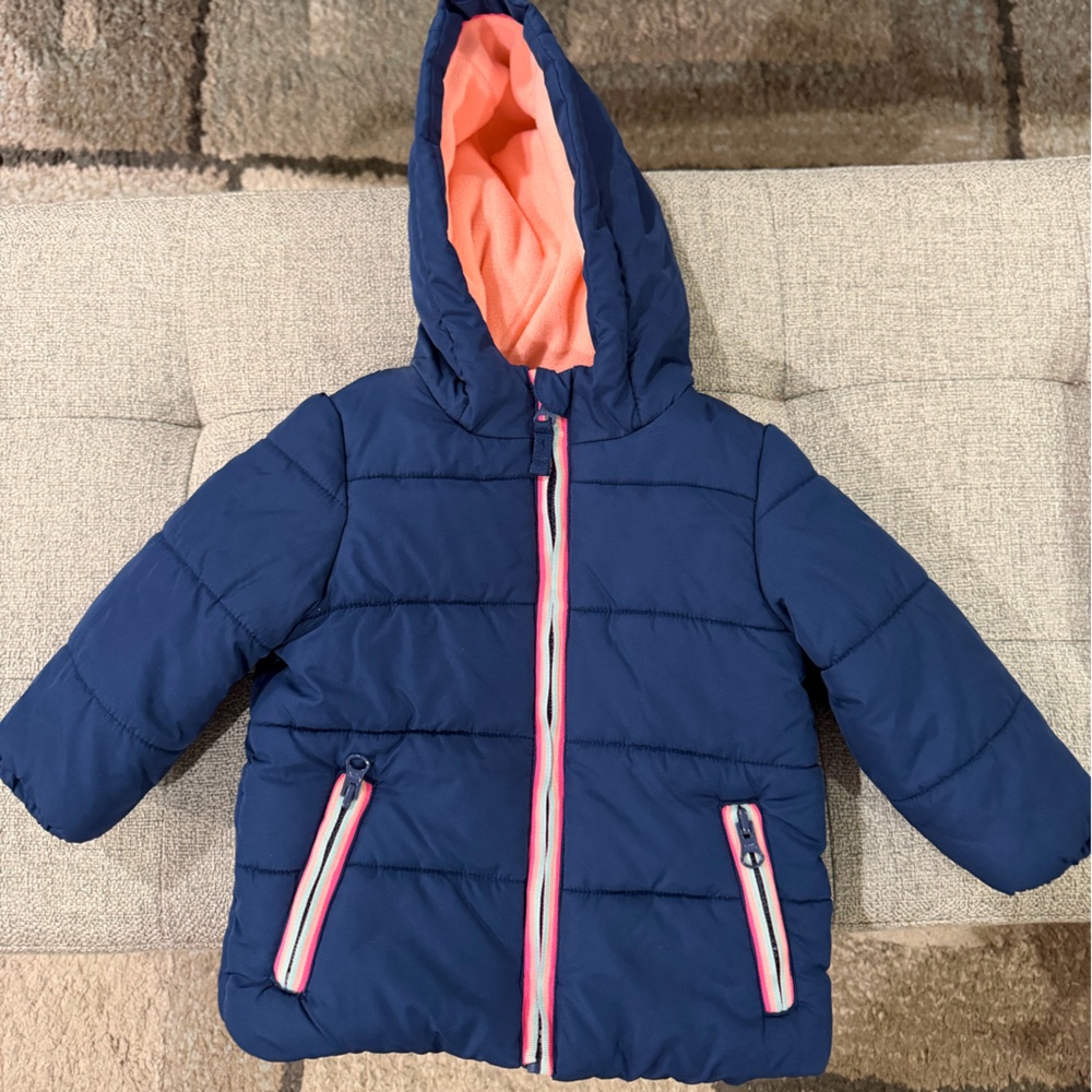 Carter's Pink Fleece Lined Jacket